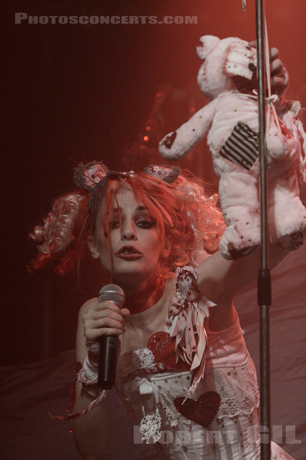 Photo Emilie Autumn La Locomotive Paris 08 04 15 Robert Gil Photosconcerts Com Photographe De Concerts