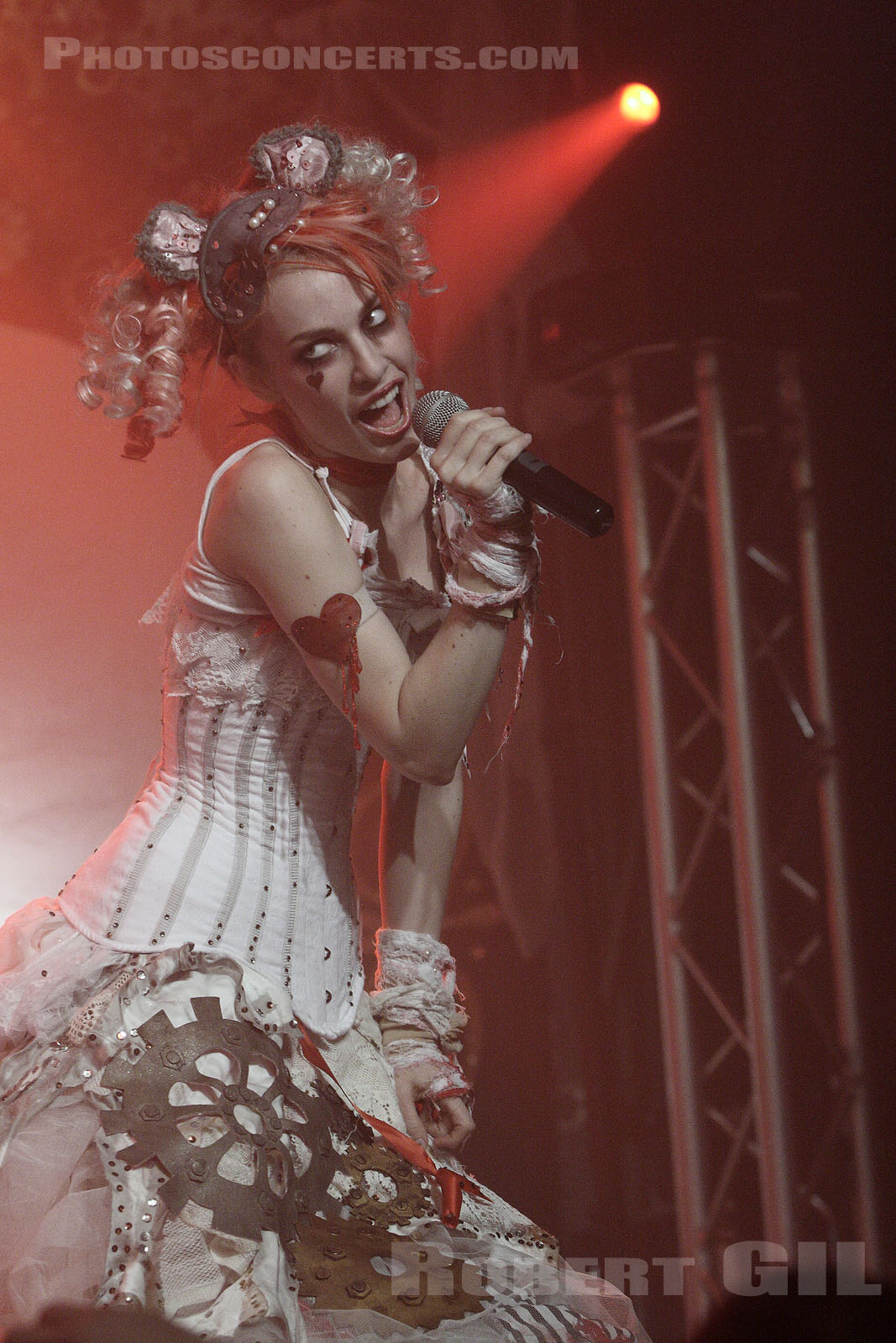 Photo Emilie Autumn La Locomotive Paris 08 04 15 Robert Gil Photosconcerts Com Photographe De Concerts