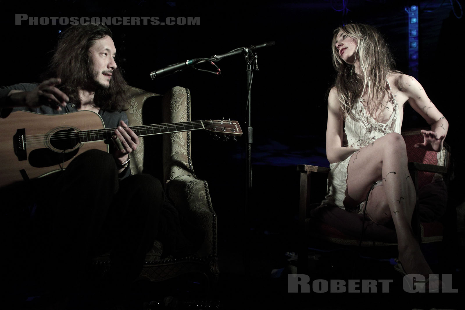 RUBY THROAT - 2009-02-25 - PARIS - Glaz Art - Katie Jane Garside - Chris Wh...